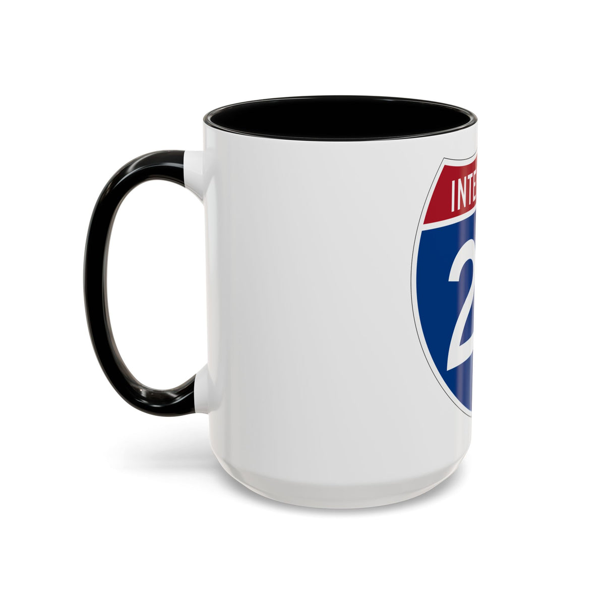 Interstate 20 (U.S. Highways) Accent Coffee Mug