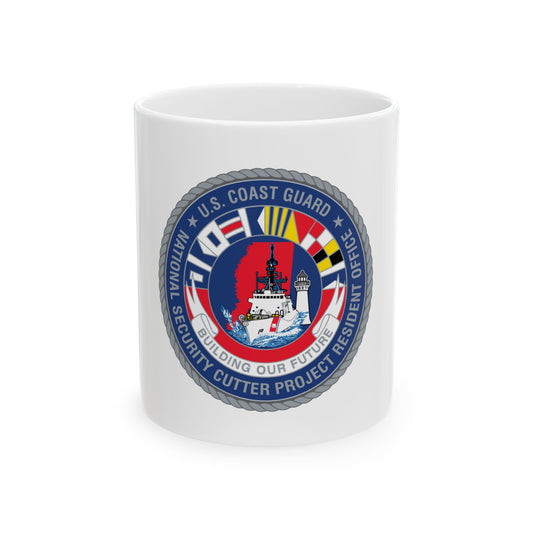 USCG NSCPRO (U.S. Coast Guard) White Coffee Mug