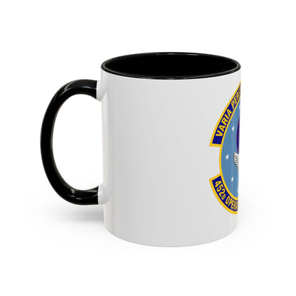 452d Operations Support Squadron (U.S. Air Force) Accent Coffee Mug