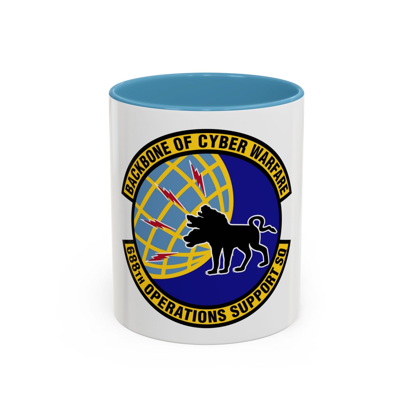 688 Operations Support Squadron ACC (U.S. Air Force) Accent Coffee Mug