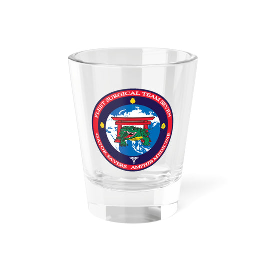 Fleet Surgical Team 7 (U.S. Navy) Shot Glass 1.5oz