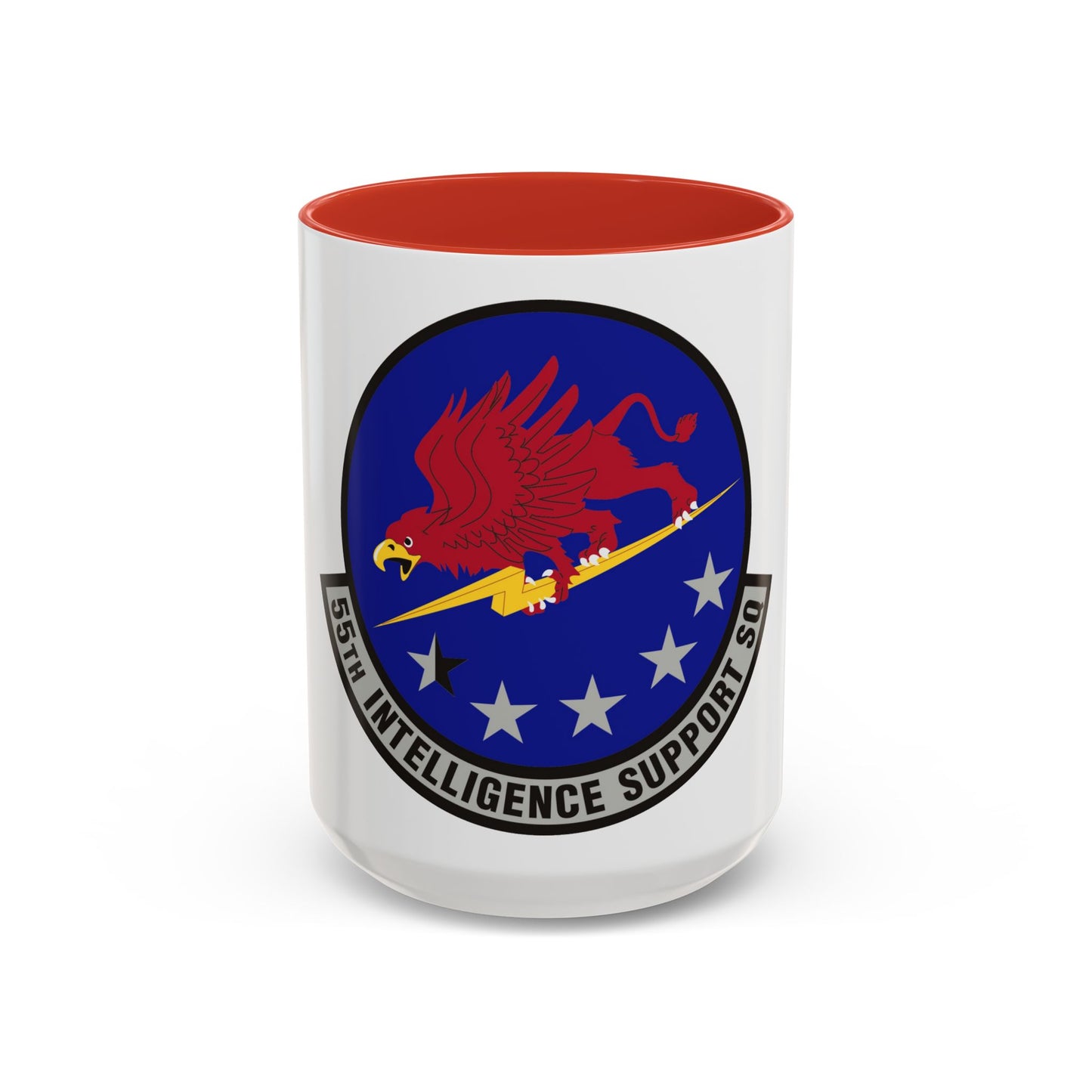 55th Intelligence Support Squadron (U.S. Air Force) Accent Coffee Mug
