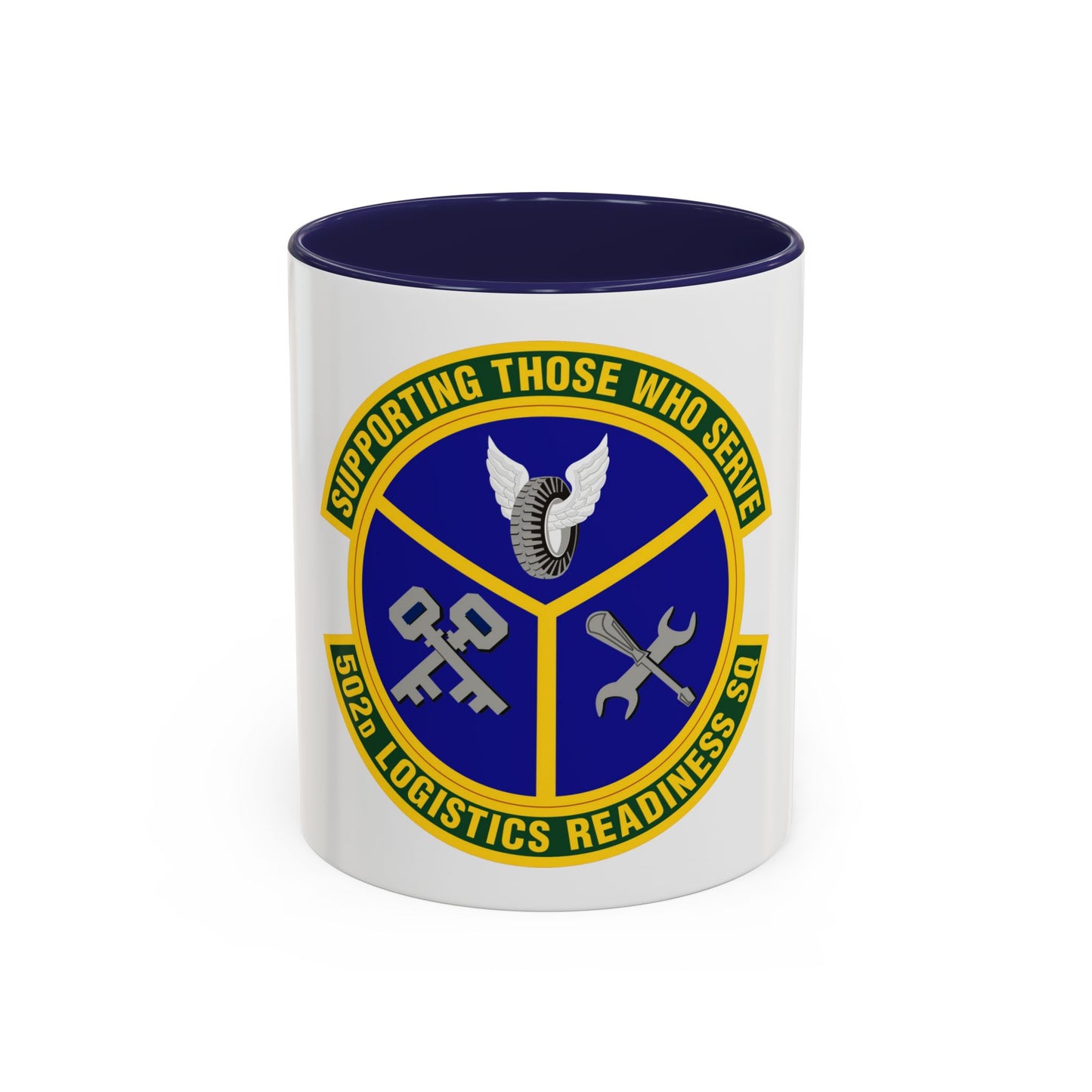 502d Logistics Readiness Squadron (U.S. Air Force) Accent Coffee Mug