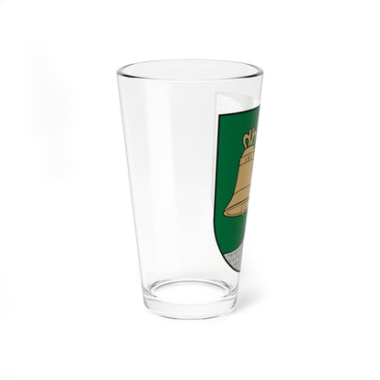 Semeliškių herbas (Lithuania) (Coat of Arms) Pint Glass 16oz