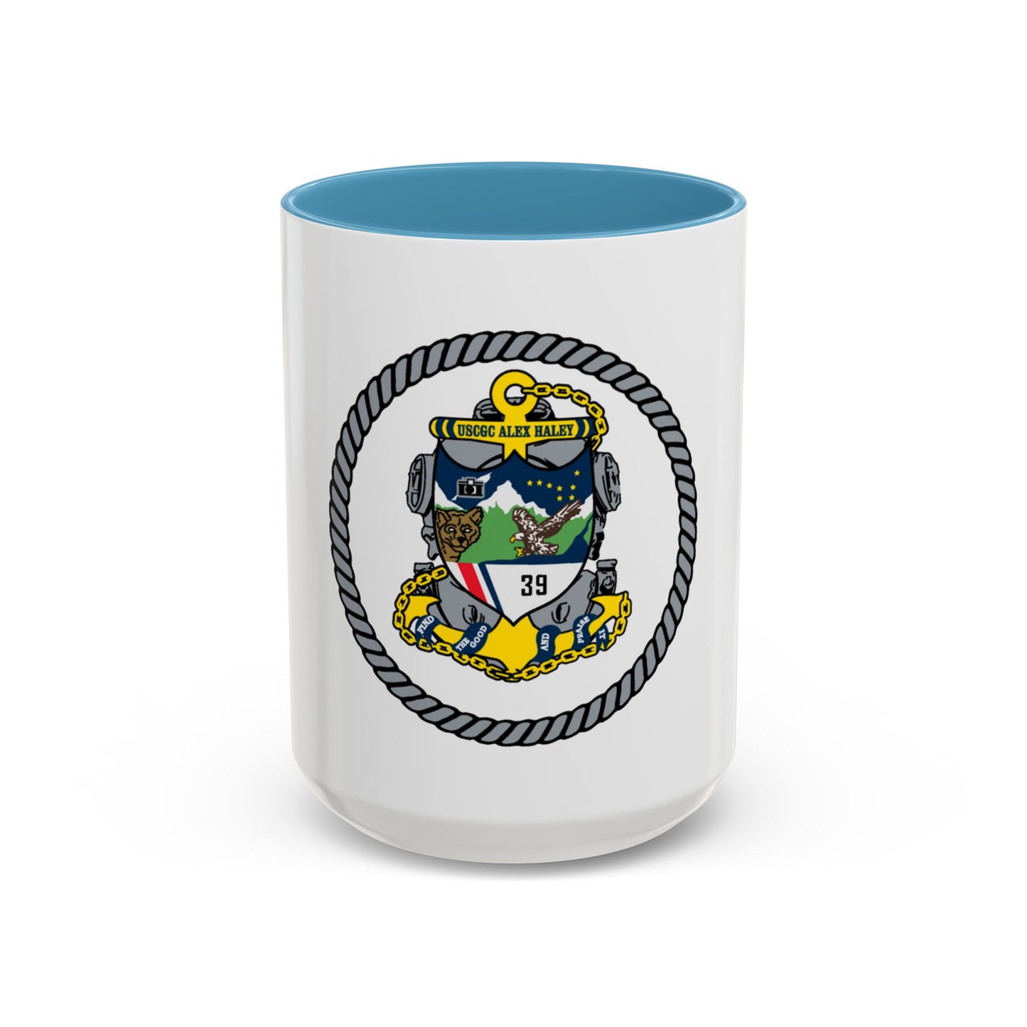 USCGC Alex Haley 39 (U.S. Coast Guard) Accent Coffee Mug