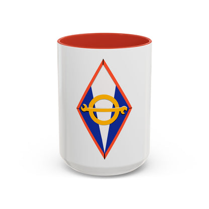 302 Force Support Squadron AFRC (U.S. Air Force) Accent Coffee Mug