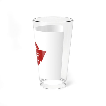 Flag of Asahi Aichi 1972-2005 (Japan) Pint Glass 16oz