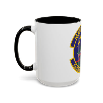 6 Combat Training Squadron ACC (U.S. Air Force) Accent Coffee Mug