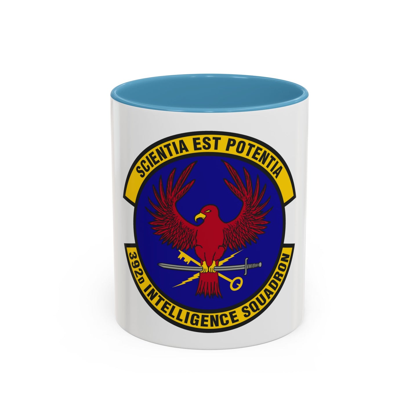 392 Intelligence Squadron ACC (U.S. Air Force) Accent Coffee Mug