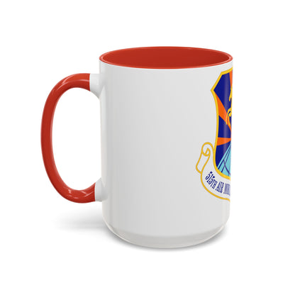 515 Air Mobility Operations Wing AMC (U.S. Air Force) Accent Coffee Mug