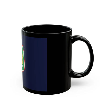 Flag of North Maluku Indonesia - Black Coffee Mug-Go Mug Yourself