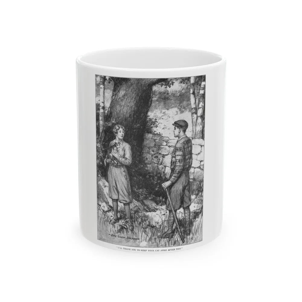 Bob Whittaker Bird Warden (1), St. Nicholas magazine, January 1927 - White Coffee Mug-11oz-Go Mug Yourself