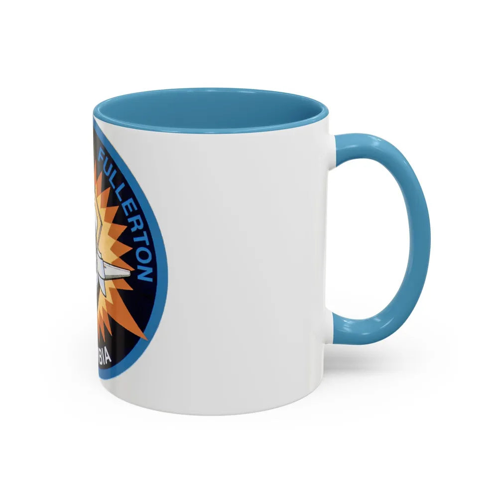 STS 3 (NASA) Accent Coffee Mug-Go Mug Yourself