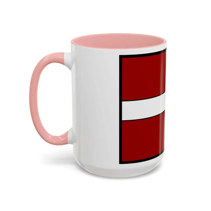 Flag of Asti Italy - Accent Coffee Mug-Go Mug Yourself