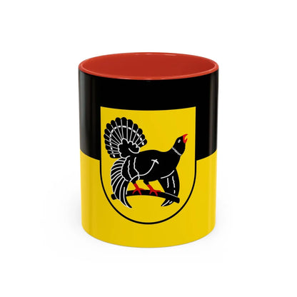 Flag of Freudenstadt Germany - Accent Coffee Mug-11oz-Red-Go Mug Yourself