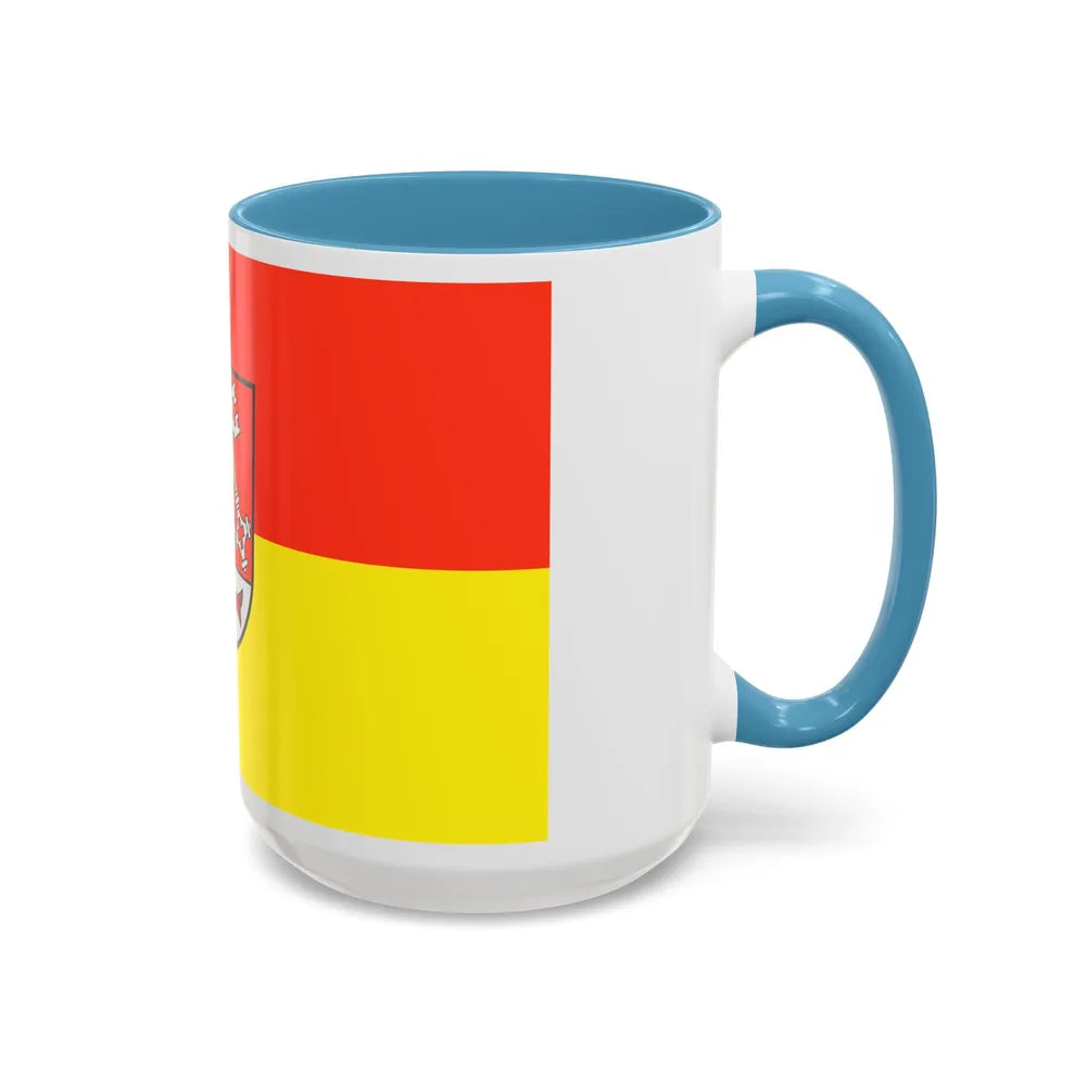 Flag of Forchheim Germany - Accent Coffee Mug-Go Mug Yourself