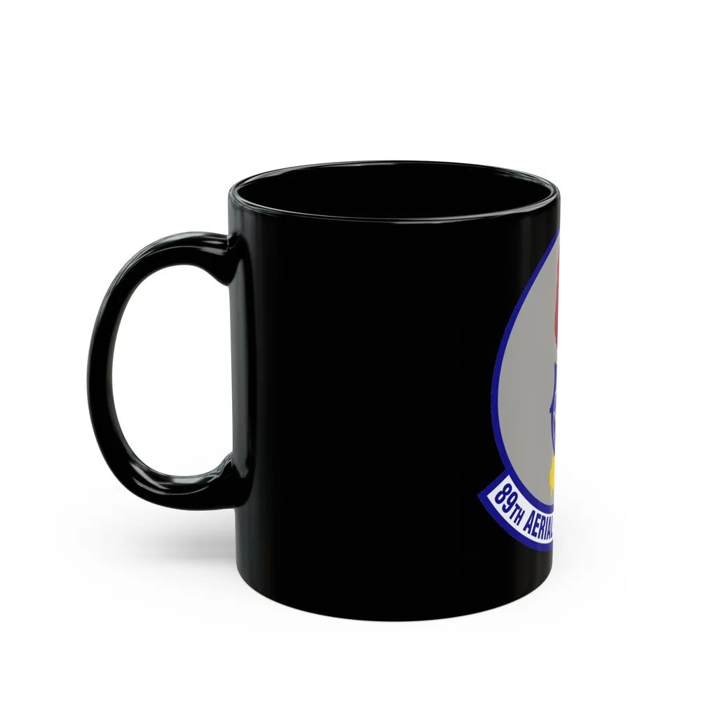 89th Aerial Port Squadron (U.S. Air Force) Black Coffee Mug-Go Mug Yourself