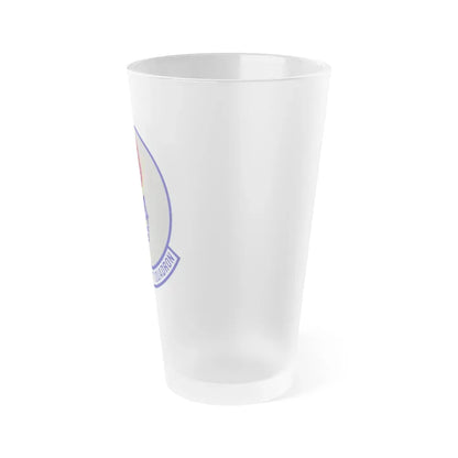 89th Aerial Port Squadron (U.S. Air Force) Frosted Pint Glass 16oz - Go Mug Yourself