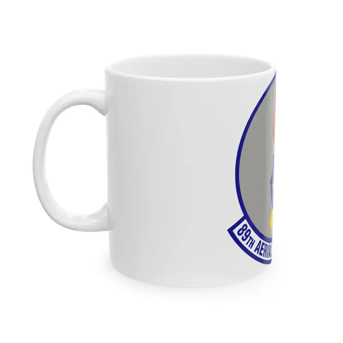 89th Aerial Port Squadron (U.S. Air Force) White Coffee Mug - Go Mug Yourself