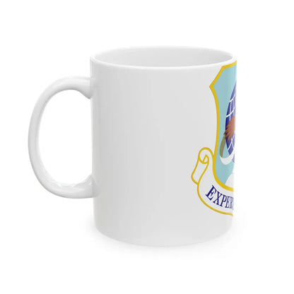 89th Airlift Wing (U.S. Air Force) White Coffee Mug-Go Mug Yourself