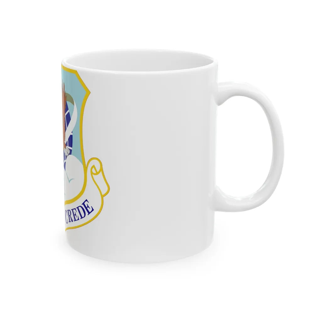 89th Airlift Wing (U.S. Air Force) White Coffee Mug-Go Mug Yourself