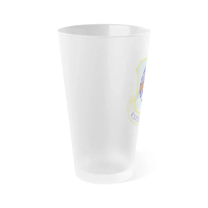 89th Airlift Wing (U.S. Air Force) Frosted Pint Glass 16oz - Go Mug Yourself