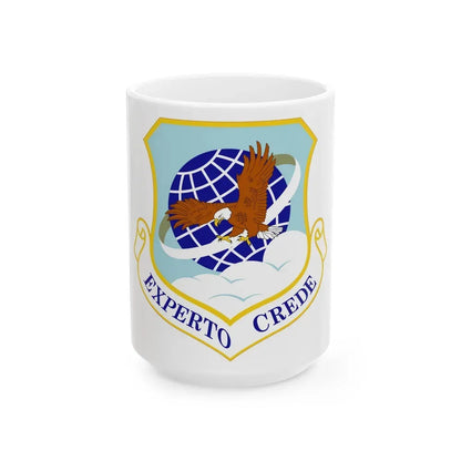 89th Airlift Wing (U.S. Air Force) White Coffee Mug 15oz - Go Mug Yourself