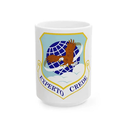 89th Airlift Wing (U.S. Air Force) White Coffee Mug 15oz - Go Mug Yourself