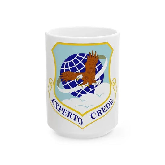 89th Airlift Wing (U.S. Air Force) White Coffee Mug 15oz - Go Mug Yourself