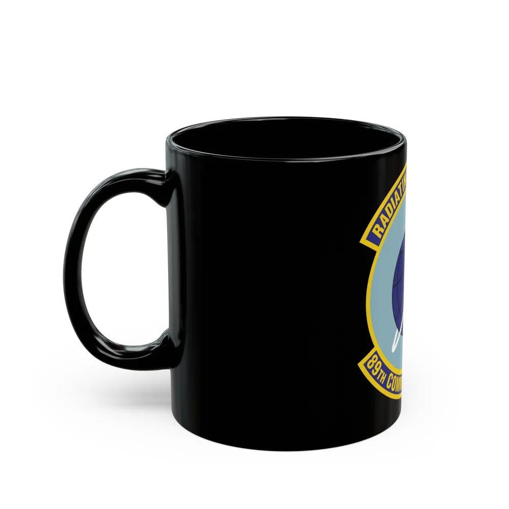 89th Communications Squadron (U.S. Air Force) Black Coffee Mug-Go Mug Yourself