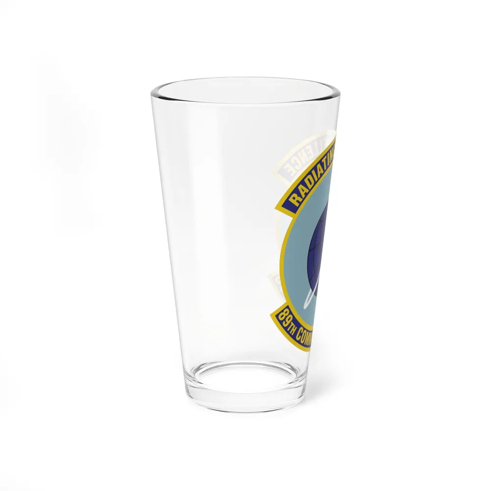 89th Communications Squadron (U.S. Air Force) Pint Glass 16oz-Go Mug Yourself