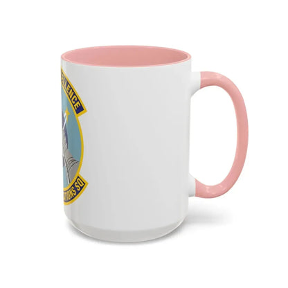 89th Communications Squadron (U.S. Air Force) Accent Coffee Mug - Go Mug Yourself
