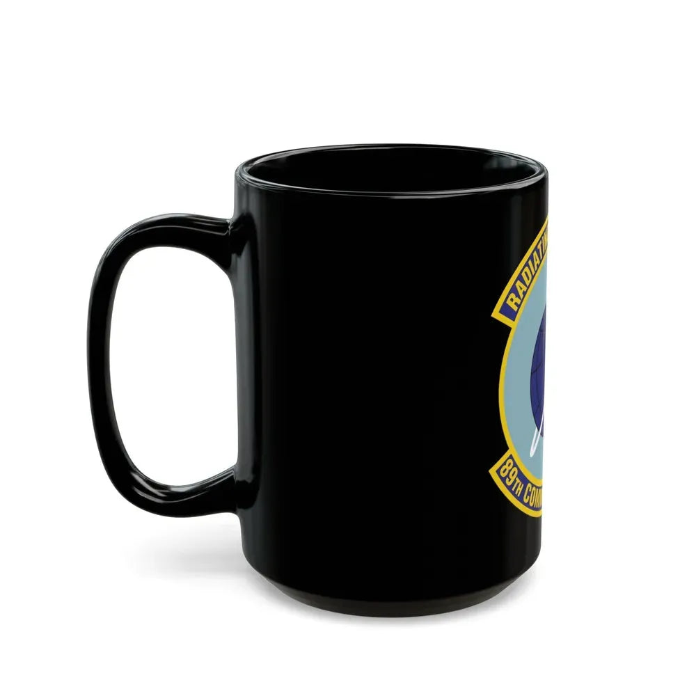 89th Communications Squadron (U.S. Air Force) Black Coffee Mug - Go Mug Yourself