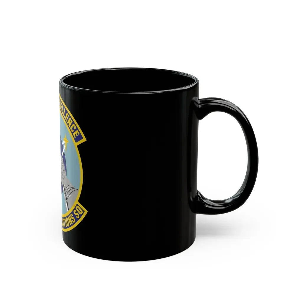 89th Communications Squadron (U.S. Air Force) Black Coffee Mug - Go Mug Yourself