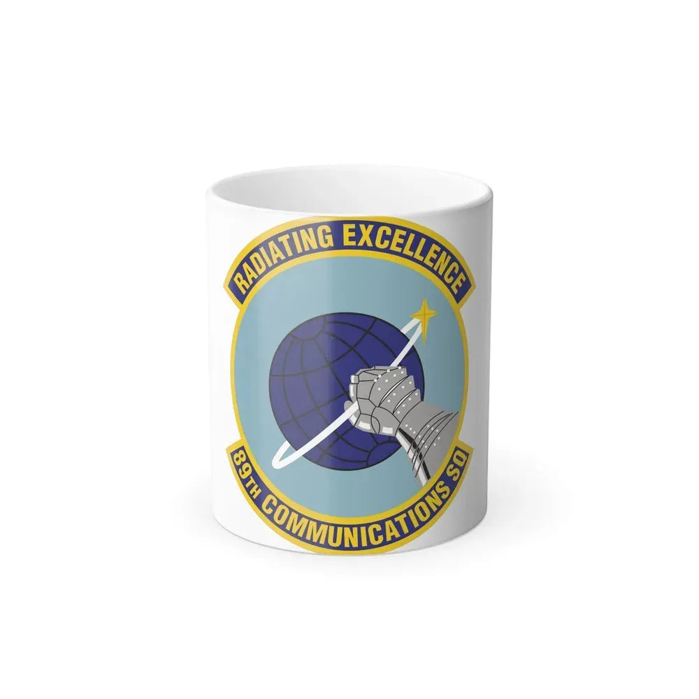 89th Communications Squadron (U.S. Air Force) Color Changing Mug 11oz - Go Mug Yourself