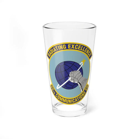 89th Communications Squadron (U.S. Air Force) Pint Glass 16oz 16oz - Go Mug Yourself