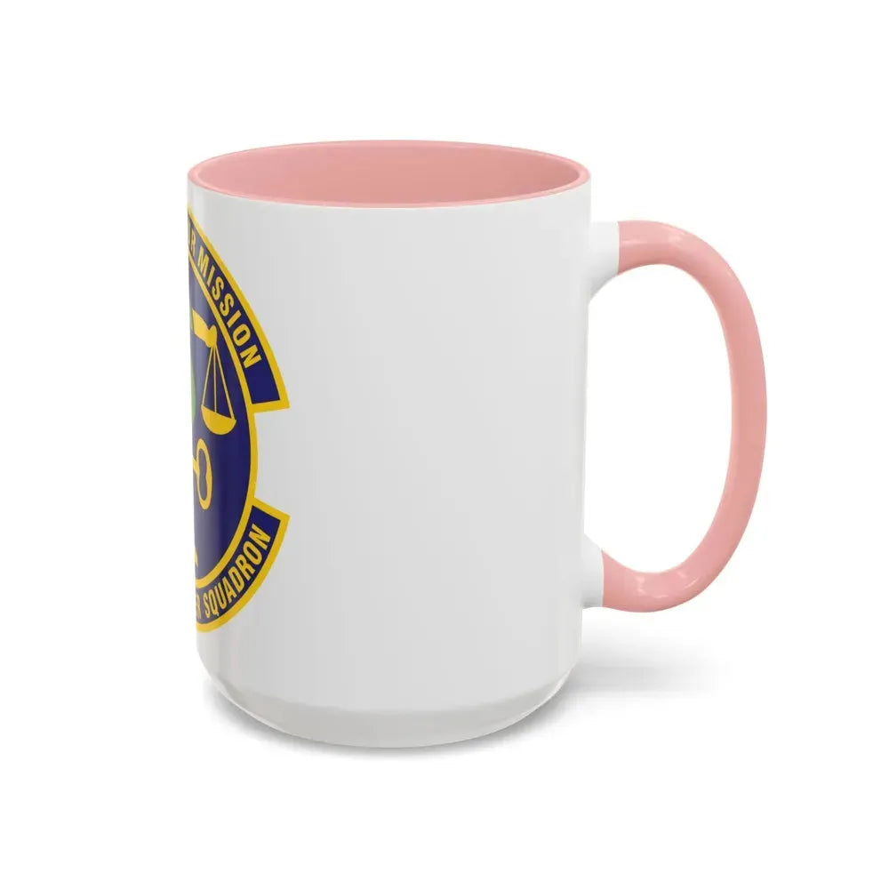89th Comptroller Squadron (U.S. Air Force) Accent Coffee Mug - Go Mug Yourself