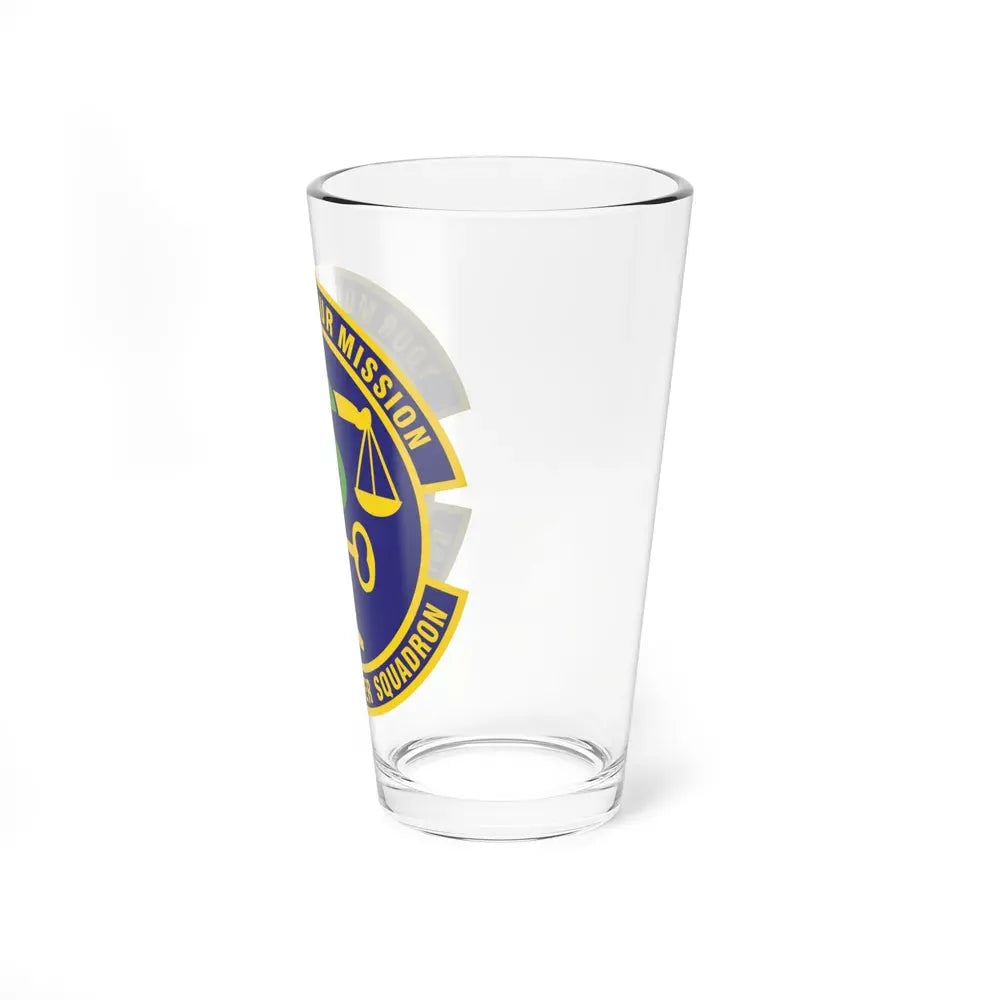 89th Comptroller Squadron (U.S. Air Force) Pint Glass 16oz - Go Mug Yourself