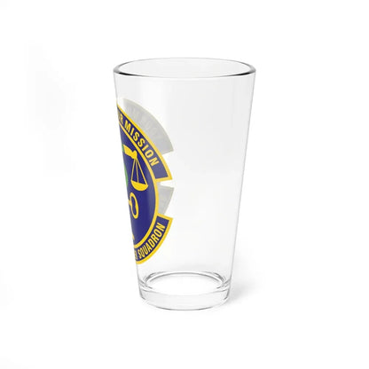 89th Comptroller Squadron (U.S. Air Force) Pint Glass 16oz - Go Mug Yourself