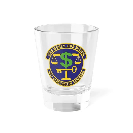 89th Comptroller Squadron (U.S. Air Force) Shot Glass 1.5oz 1.5oz - Go Mug Yourself