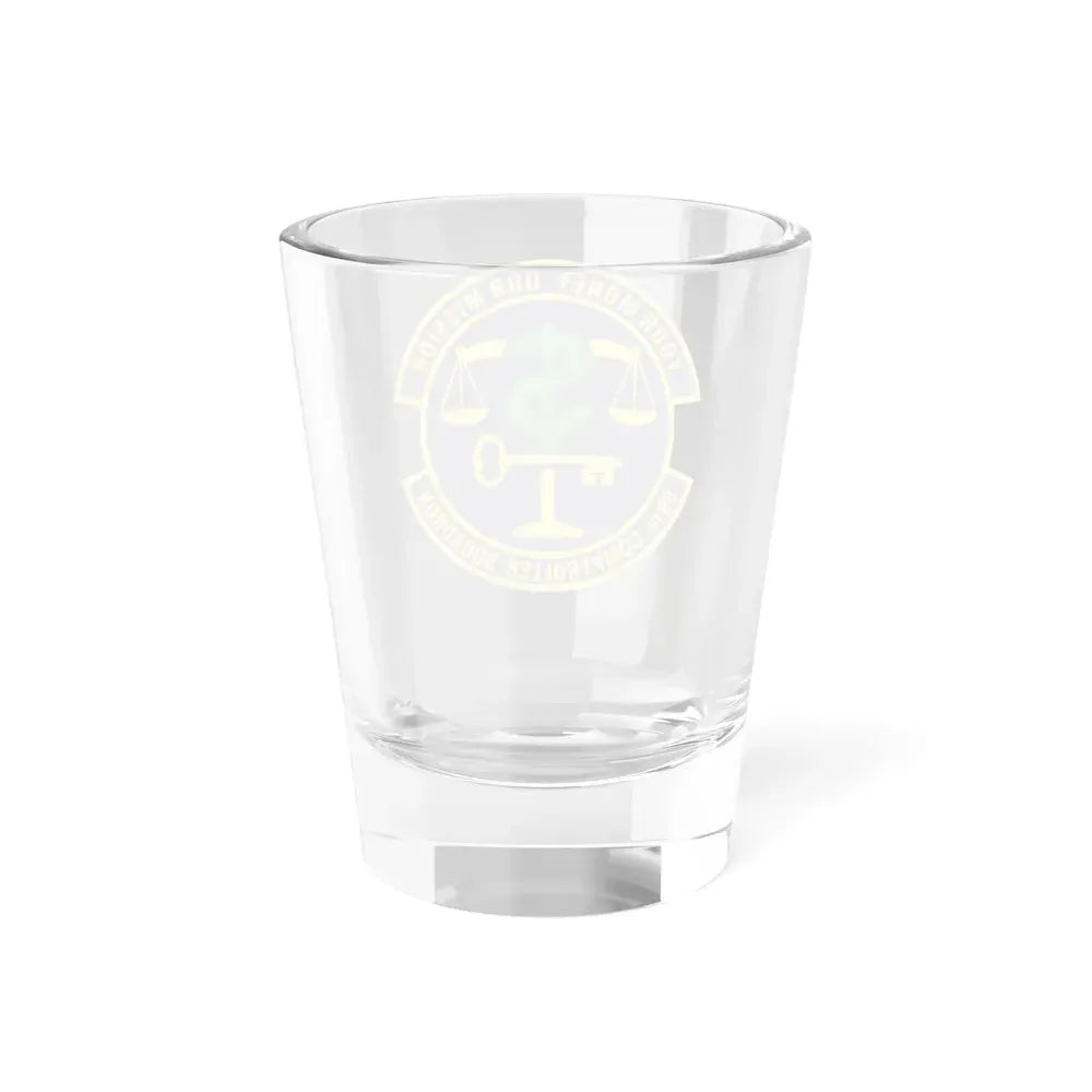 89th Comptroller Squadron (U.S. Air Force) Shot Glass 1.5oz - Go Mug Yourself