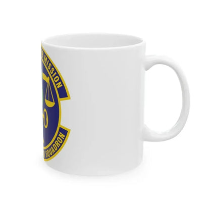 89th Comptroller Squadron (U.S. Air Force) White Coffee Mug - Go Mug Yourself
