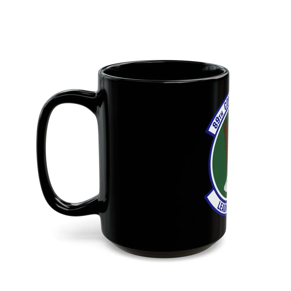 89th Contracting Squadron (U.S. Air Force) Black Coffee Mug-Go Mug Yourself