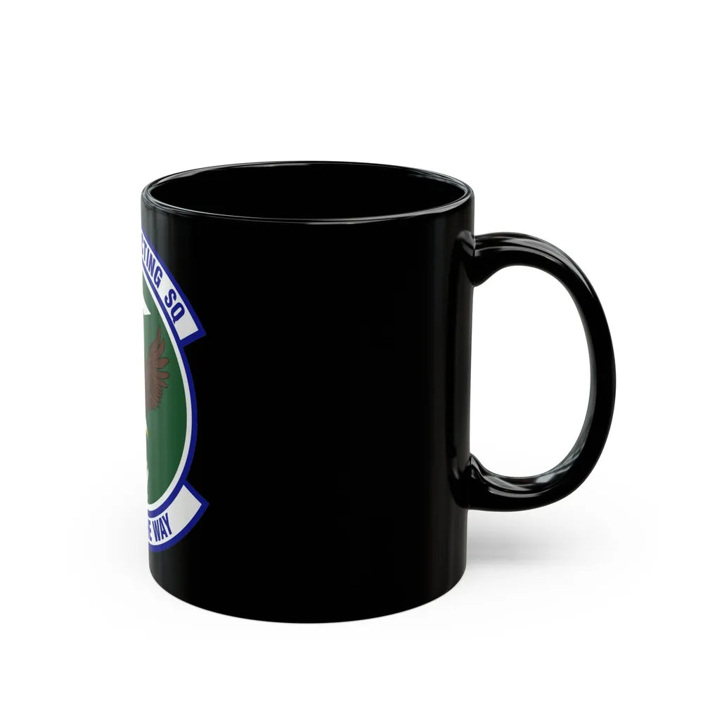 89th Contracting Squadron (U.S. Air Force) Black Coffee Mug-Go Mug Yourself