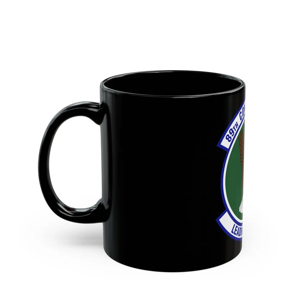 89th Contracting Squadron (U.S. Air Force) Black Coffee Mug-Go Mug Yourself