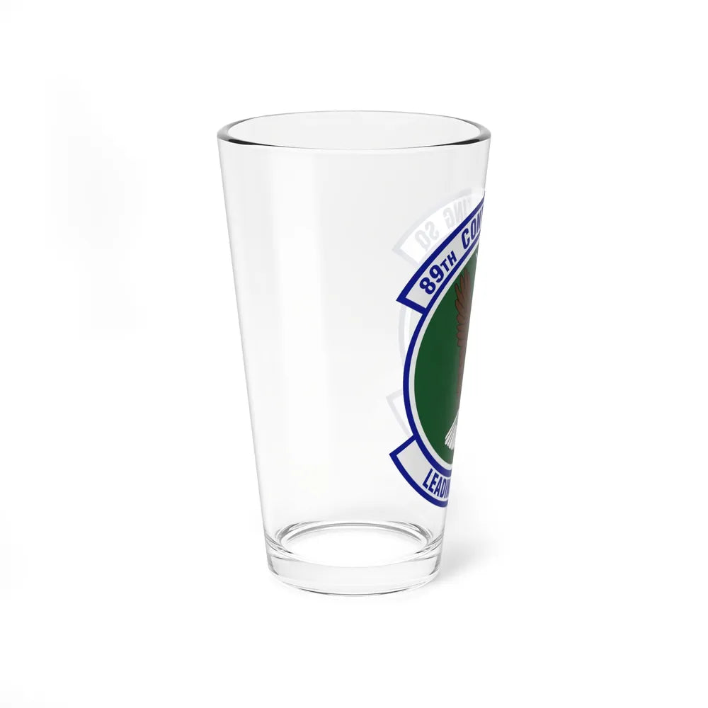 89th Contracting Squadron (U.S. Air Force) Pint Glass 16oz-Go Mug Yourself