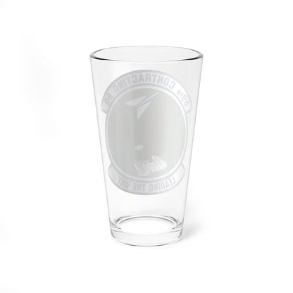 89th Contracting Squadron (U.S. Air Force) Pint Glass 16oz-Go Mug Yourself