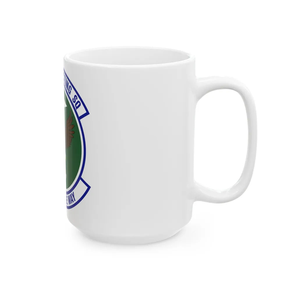 89th Contracting Squadron (U.S. Air Force) White Coffee Mug-Go Mug Yourself