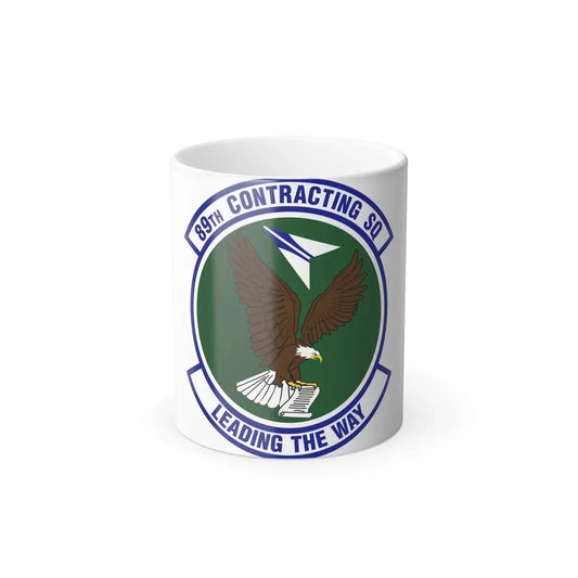 89th Contracting Squadron (U.S. Air Force) Color Changing Mug 11oz - Go Mug Yourself