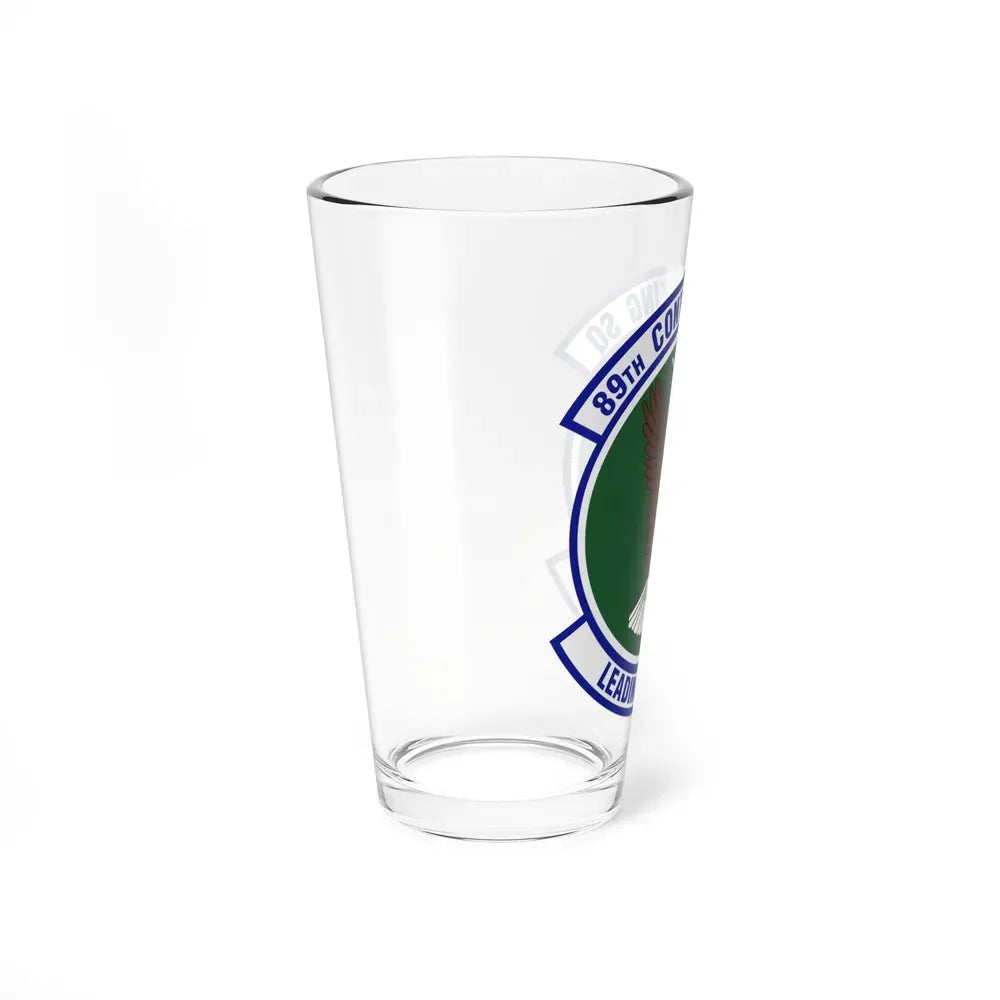 89th Contracting Squadron (U.S. Air Force) Pint Glass 16oz - Go Mug Yourself